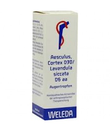 WELEDA AESCULUS CORTEX LAVANDULA COLLIRIO DH30 10ML 