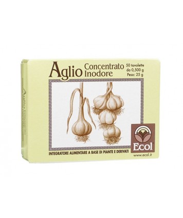 ECOL AGLIO CONCENTRATO INODORE 50 TAVOLETTE 