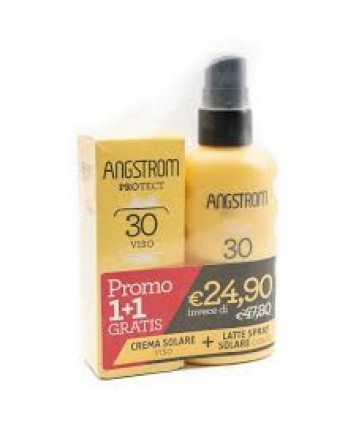 ANGSTROM PROTECT BIPACCO LATTE SPF 30 + CREMA VISO SPF30