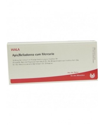 WALA APIS BELLADONNA CON MERCURIO 10 FIALE DA 1ML 