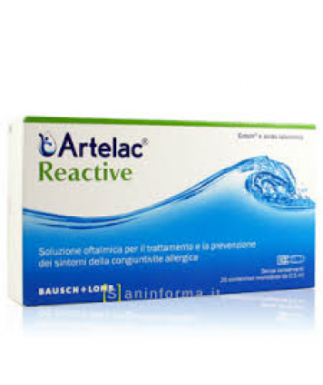 ARTELAC REACTIVE COLLIRIO MONODOSE 20 FLACONCINI