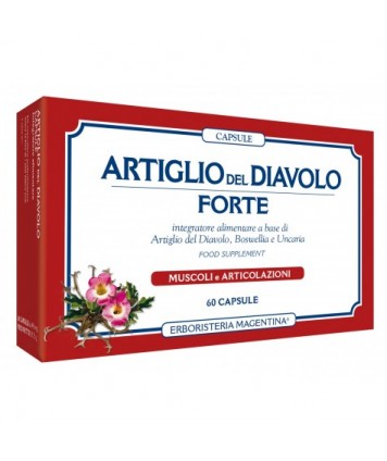 ERBORISTERIA MAGENTINA ARTIGLIO DEL DIAVOLO FORTE 60 CAPSULE