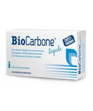 BIOCARBONE RAPIDO 8 FLACONCINI