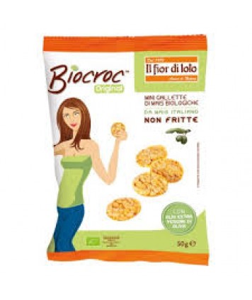 FIOR DI LOTO BIOCROC MINI GALLETTE DI MAIS BIO 40G