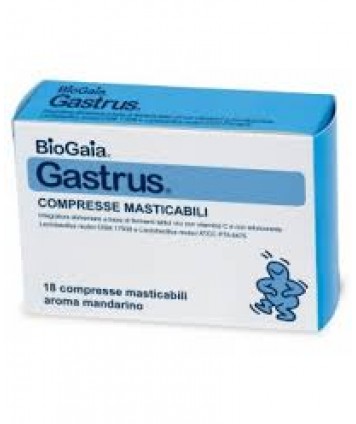 BIOGAIA GASTRUS 18 COMPRESSE MASTICABILI