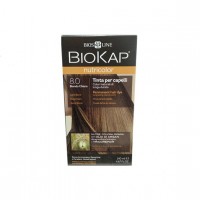 BIOS LINE BIOKAP NUTRICOLOR TINTURA PER CAPELLI 8,0 BIONDO CHIARO 140ML