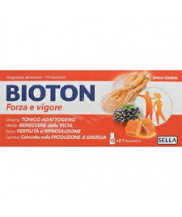 BIOTON GINSENG FORZA E VIGORE 14 FLACONCINI