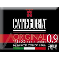 CATEGORIA 3 FILTRI ORIGINAL TABACCO CON NICOTINA 0,9 