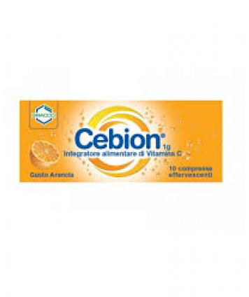 CEBION EFFERVESCENTE VITAMINA C SENZA ZUCCHERO 10 COMPRESSE