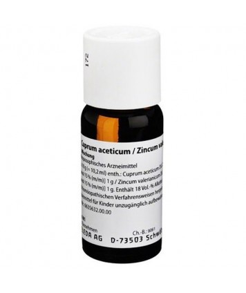 WELEDA CUPRUM ACETICUM ZINCUM VALERIANICUM GOCCE 50ML 