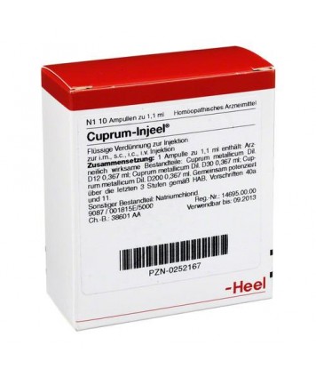 HEEL CUPRUM INJEEL 10 FIALE DA 1,1ML