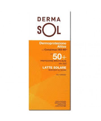 DERMASOL LATTE SOLARE PROTEZIONE MOLTO ALTA SPF50+ 150ML