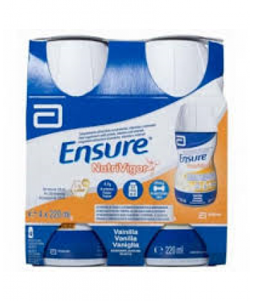 ENSURE NUTRIVIGOR VANIGLIA 4X220ML