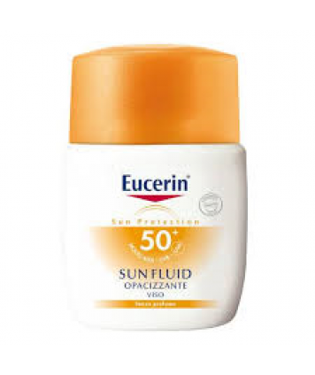 EUCERIN SUN VISO FLUIDO OPACIZZANTE VISO SPF50+ 50ML