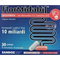 SANDOZ FLORMIDABIL COLESTEROLO 30 CAPSULE