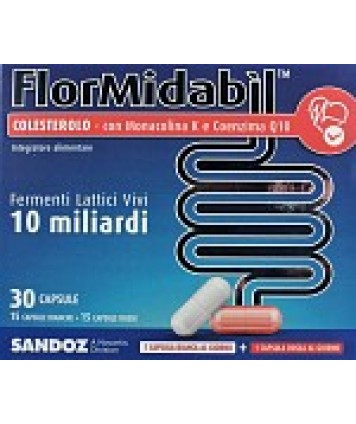 SANDOZ FLORMIDABIL COLESTEROLO 30 CAPSULE