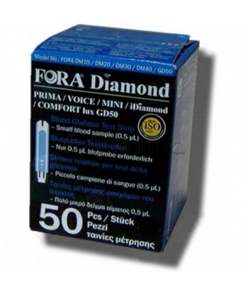 FORA DIAMOND/GD50 STRISCE REATTIVE 50PZ