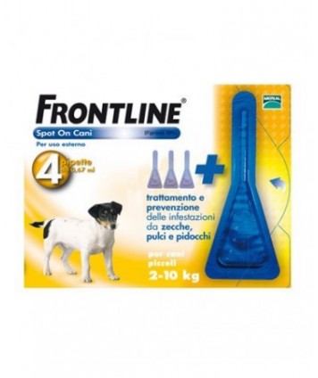 MERIAL FRONTLINE SPOT-ON CAN I2-10KG 4 PIPETTE 0,67ML  