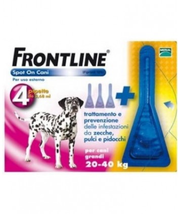 MERIAL FRONTLINE SPOT-ON CANI 20-40KG 4 PIPETTE 2,68ML 