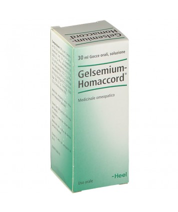 HEEL GELSEMIUM HOMACCORD GOCCE 30ML 