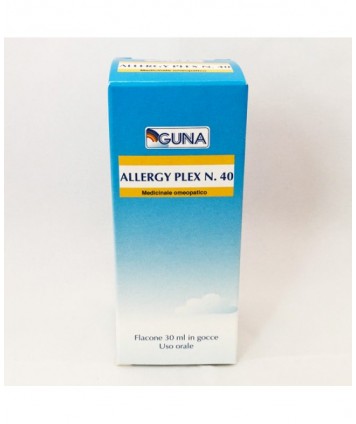 GUNA ALLERGYPLEX 40 DESENSIBILIZZAZIONE PROFONDA GOCCE 30ML