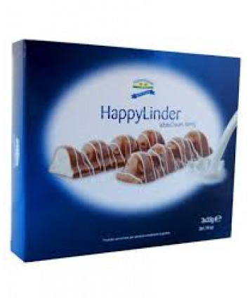 HAPPY LINDER WHITE SNACK 99G