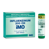 IMO INFLUENZINUM 200CH GLOBULI 4 CONTENITORI MONODOSE DA 1G 