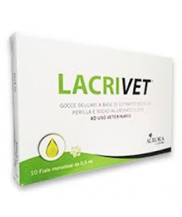 AURORA BIOFARMA LACRIVET GOCCE OCULARI STRIP 10 FLACONCINI