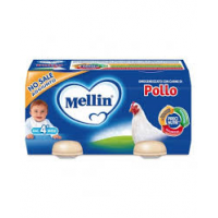 MELLIN OMOGENEIZZATO POLLO 4X80G