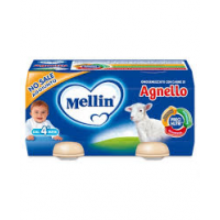 MELLIN OMOGENEIZZATO AGNELLO 2X80G