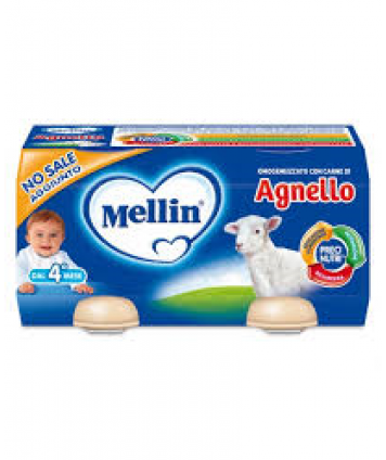 MELLIN OMOGENEIZZATO AGNELLO 2X80G