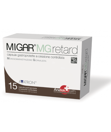 ANATEK HEALTH MIGAR MG RETARD 15 CAPSULE