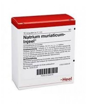 HEEL NATRIUM MURIATICUM INJEEL 10 FIALE DA 1,1ML