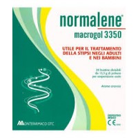 NORMALENE MACROGOL 3350 20 BUSTINE