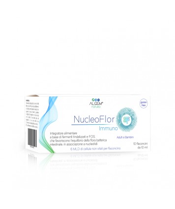 ALGEM NUCLEOFLOR IMMUNO 10 FLACONCINI DA 10ML