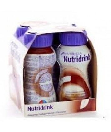 NUTRICIA NUTRIDRINK GUSTO CIOCCOLATO 4 BOTTIGLIE DA 200ML