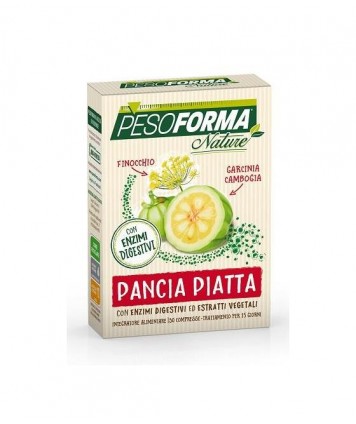 PESOFORMA NATURE PANCIA PIATTA 30 COMPRESSE