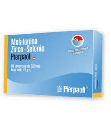 MELATONINA ZINCO-SELENIO DR.PIERPAOLI 60 COMPRESSE