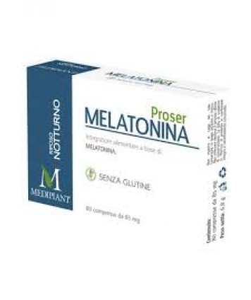 MEDIPLANT PROSER MELATONINA 80 COMPRESSE