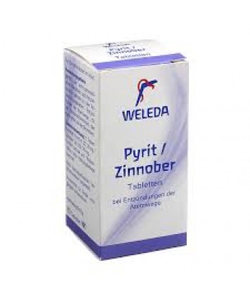 WELEDA PYRIT ZINNOBER 80 COMPRESSE 