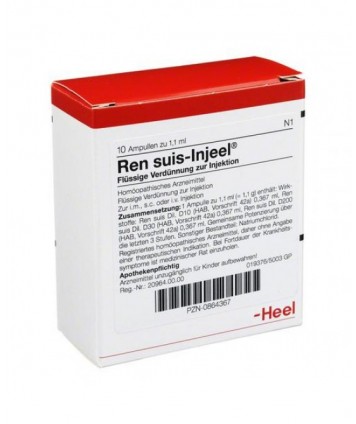HEEL REN SUIS-INJEEL 10 FIALE DA 1,1ML  
