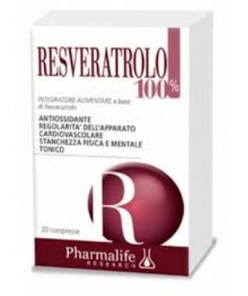 PHARMALIFE RESVERATROLO 100% 30 COMPRESSE 