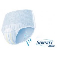 SERENITY SOFT-DRY SLIP PULL UP SUPER MISURA GRANDE 10 PANNOLONI