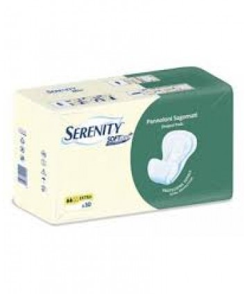 SERENITY SOFT-DRY PANNOLONE SAGOMATO CON ALOE EXTRA 30 PANNOLONI