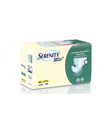 SERENITY PANNOLONE A MUTANDINA SOFT-DRY EXTRA TAGLIA LARGE 30 PANNOLONI