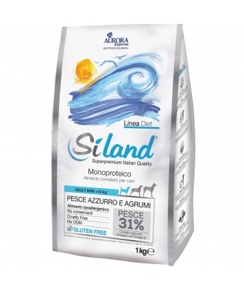 SILAND DIET ADULT MINI ALIMENTO MONOPROTEICO CON PESCE AZZURRO E AGRUMI 1KG