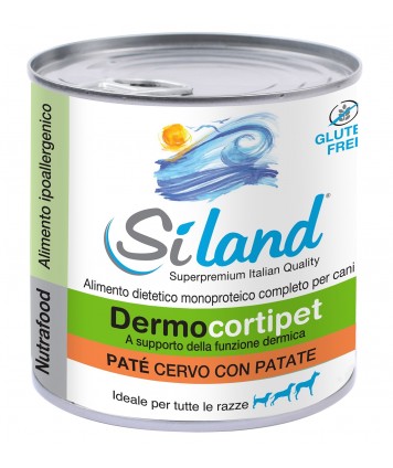 SILAND DIET DERMOCORTIPET CANE GUSTO CERVO E PATATE 310G