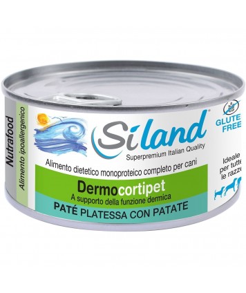 SILAND DIET DERMOCORTIPET CANE PATE' PLATESSA CON PATATE 155G