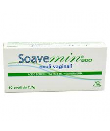 SOAVEMIN 600 10 OVULI VAGINALI 2,7G