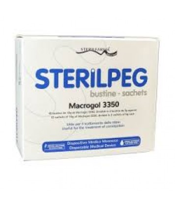 STERILPEG 10 BUSTINE MACROGOL 3350